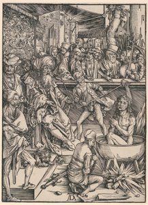 Il martirio di San Giovanni, dall