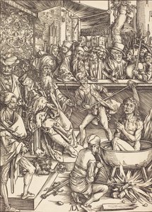 Il martirio di San Giovanni, probabilmente c. 1496-1498 da Albrecht Dürer