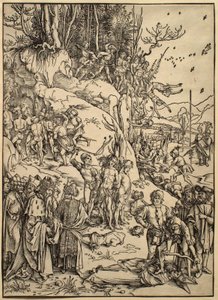 Il martirio dei diecimila da Albrecht Dürer