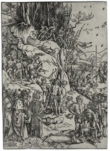 Il martirio dei diecimila, 1497 da Albrecht Dürer