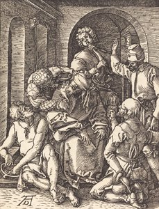 La derisione di Cristo da Albrecht Dürer
