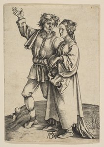 Il contadino e sua moglie, ca. 1497 da Albrecht Dürer