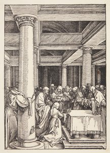 La presentazione al tempio da Albrecht Dürer