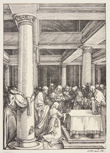 La presentazione al tempio da Albrecht Dürer