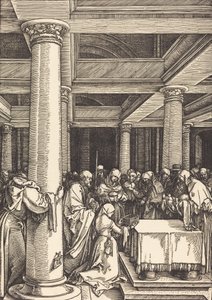 La presentazione di Cristo al Tempio, c. 1504-1505 da Albrecht Dürer