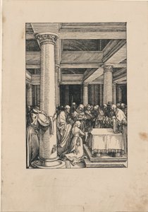 La Presentazione di Cristo al Tempio, dalla Vita della Vergine da Albrecht Dürer