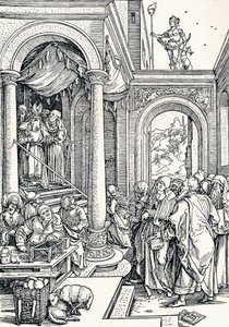 La Presentazione della Vergine al Tempio, 1506 1906 da Albrecht Dürer