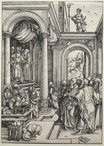 La Presentazione della Vergine al Tempio, c. 1502-1503 da Albrecht Dürer