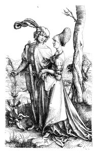 La passeggiata, c1498