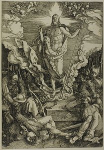 La Resurrezione, da La Grande Passione da Albrecht Dürer