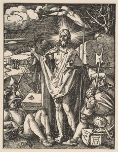 La Resurrezione, da La Piccola Passione da Albrecht Dürer