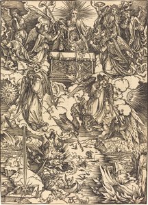 I sette angeli con le trombe da Albrecht Dürer