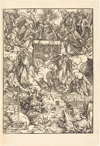 I sette angeli con le trombe da Albrecht Dürer