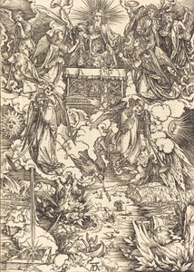 I sette angeli con le trombe da Albrecht Dürer