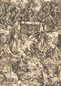 I sette angeli con le trombe da Albrecht Dürer