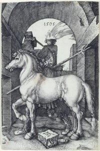 Il piccolo cavallo, 1505 da Albrecht Dürer