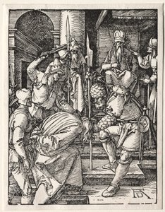 La Piccola Passione: Cristo davanti ad Anna da Albrecht Dürer