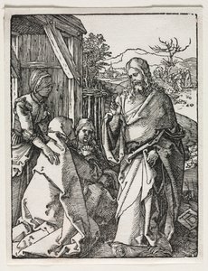 La Piccola Passione: Cristo che Prende Congedo dalla Vergine da Albrecht Dürer