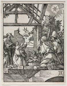 La piccola passione: La natività da Albrecht Dürer