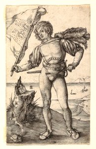 Il portabandiera da Albrecht Dürer