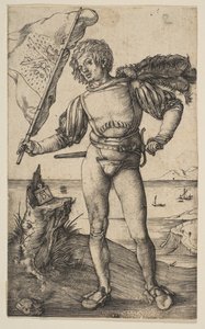 Il portabandiera, ca. 1501 da Albrecht Dürer
