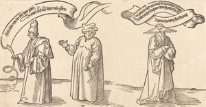 Il maestro, il clero e la Provvidenza da Albrecht Dürer