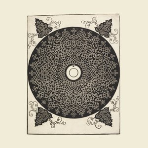 Il terzo nodo (Motivo a intreccio con medaglione bianco) da Albrecht Dürer