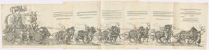 Il carro trionfale di Massimiliano I, 1523 edizione latina da Albrecht Dürer