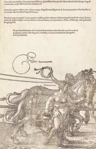 Il carro trionfale di Massimiliano I Il grande carro trionfale (tavola 3 di 8)