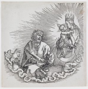 La Vergine appare a San Giovanni, dall