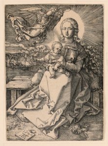 La Vergine Incoronata da un Angelo