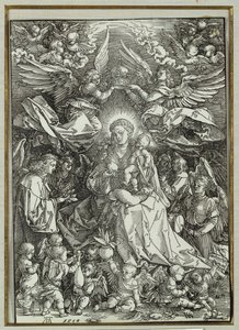 La Vergine e il Bambino circondati da angeli, 1518