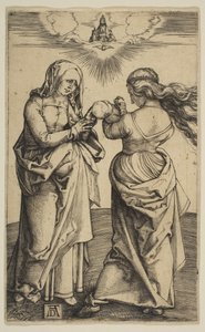 La Vergine e il Bambino con il Bambino Cristo e Sant