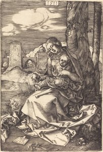La Vergine e il Bambino con la pera da Albrecht Dürer