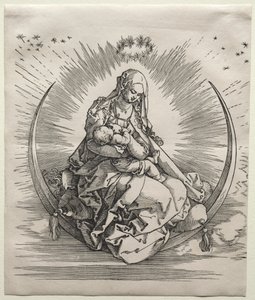 La Vergine sulla Mezzaluna da Albrecht Dürer
