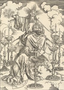 La Visione dei Sette Candelabri, 1498 da Albrecht Dürer