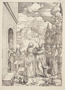 La Visitazione da Albrecht Dürer