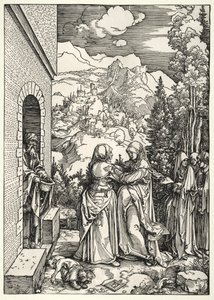 La Visitazione da Albrecht Dürer