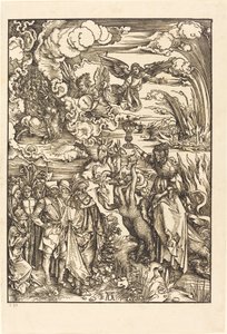 La prostituta di Babilonia da Albrecht Dürer