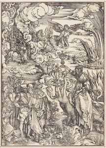La prostituta di Babilonia da Albrecht Dürer