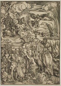 La prostituta di Babilonia da Albrecht Dürer