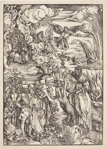 La prostituta di Babilonia da Albrecht Dürer