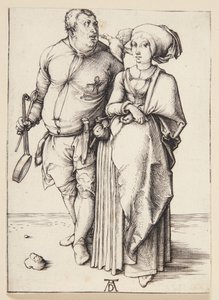 Il cuoco e sua moglie da Albrecht Dürer
