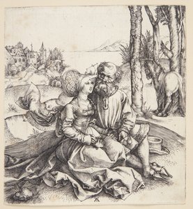 La coppia male assortita da Albrecht Dürer
