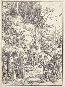 Il martirio dei diecimila da Albrecht Dürer