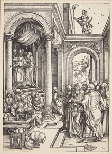 La presentazione della Vergine al tempio da Albrecht Dürer