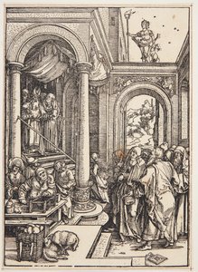 La presentazione della Vergine al tempio da Albrecht Dürer
