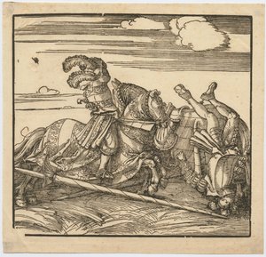 Torneo, c. 1516 da Albrecht Dürer