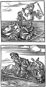 Scene di torneo, 1515-1516, 1936