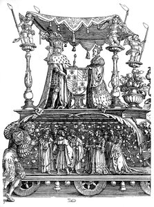 Ritorno trionfale di Massimiliano I, 1515, 1936 da Albrecht Dürer